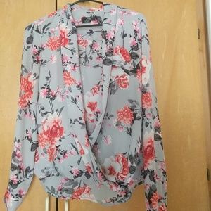 Alfani floral blouse